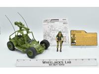 A.W.E. Striker &amp; Crankcase 100% Complete 2008 G.I. Joe Action Figure Vehicle