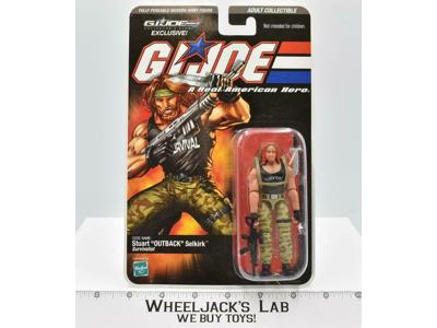 Outback G.I. Joe Collector's Club Exclusive 2008 Hasbro NEW MOSC SEALED