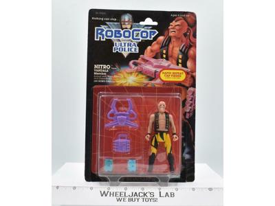 Nitro RoboCop Ultra Police MOSC 1988 Action Figure Kenner Vintage