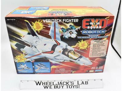 Veritech Fighter UNUSED W Box Complete Exo Squad Robotech Playmates Harmony Gold