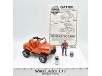 Gator W/Hayes 100% Complete 1985 MASK M.A.S.K. Kenner Action Figure Vintage
