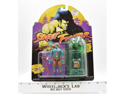 Blanka Bio Warrior NEW MOSC 1993 Street Fighter Hasbro Vintage Action Figure