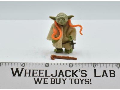Yoda W/Orange Snake 100% Complete Star Wars ESB 1980 Vintage Kenner NO REPRO