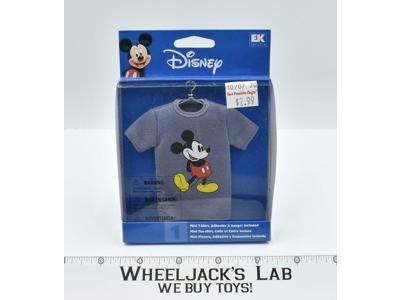 Mickey Mouse Disney EK Success Mini T-Shirt Embellishments Scrapbooking