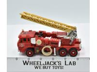 Inferno 1985 Vintage G1 Transformers Hasbro Action Figure LADDER YELLOWED