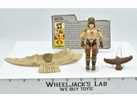Raptor V1 100% Complete W Claws 1987 GI Joe Hasbro Vintage Action Figure