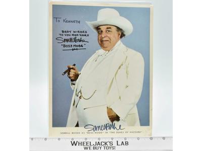 Sorrell Booke Boss Hogg Dukes of Hazzard 8.5 x11 Autographed Photo