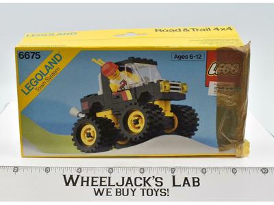 Legoland Town System 6675 Road &amp; Trail 4X4 1988 Lego