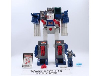 Fortress Maximus Headmaster 100% Complete 1987 Vintage G1 Transformers Figure