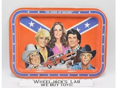Dukes Of Hazzard TV/Lap Tray General Lee 1981 Warner Bros Vintage