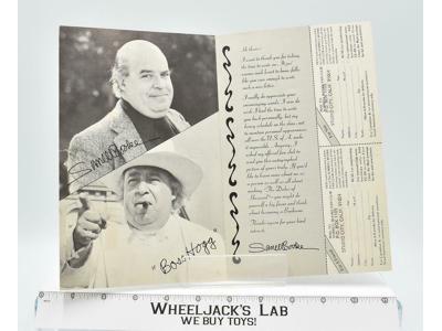 Sorrell Booke Boss Hogg Dukes of Hazzard Fan Club Brochure 1982