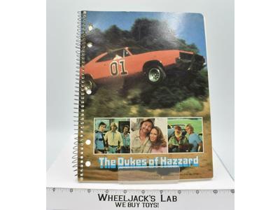 The Dukes Of Hazzard Spiral Notebook WriteRight 1981 Vintage