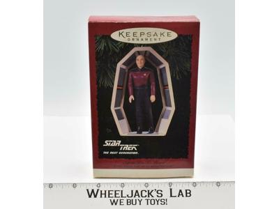Captain Jean-Luc Picard Star Trek MIB Keepsake Ornament 1995 Hallmark