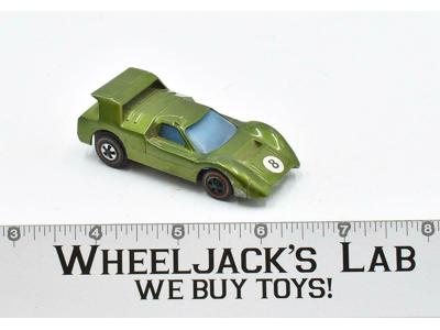 Angeleno M-70 Olive Sizzlers 1970 Hot Wheels Redlines Vintage Mattel RL