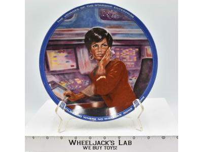 Uhura Lieutenant Collector Plate Star Trek 1983 Ernst