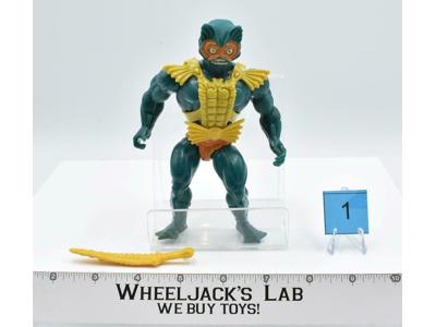 Mer-Man #1 100% Complete He-Man Masters of the Universe MOTU 1982 Mattel Vintage