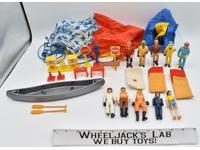 Lot of Adventure People 1978 Fisher Price Action Figures &amp; Accessories