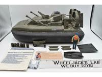 W.H.A.L.E. Hovercraft #1 100% Complete W/Cutter 1984 G.I. Joe Vehicle Vintage