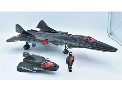 Cobra Night Raven S3P W/ Strato-Viper 100% Complete1986 GI Joe Hasbro Vintage