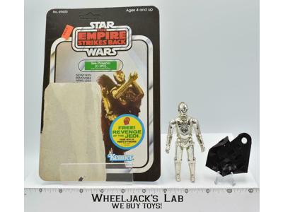 C-3PO Removeable Limbs 100% Complete 48 Back ESB Star Wars Kenner 1982 NO REPRO