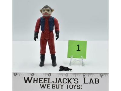 Nien Nunb #1 100% Complete Star Wars ROTJ 1983 Vintage Kenner NO REPRO