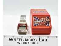 Dukes Of Hazzard Musical Unisonic LCD Quartz Watch 1981 Warner Bros Vintage