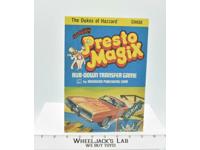 Dukes of Hazzard Rub-Down Transfer Game Presto Magix 1981 Vintage