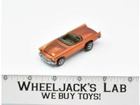 Classic '57 T-Bird Orange 1968 Redline Hot Wheels Mattel Vintage RL