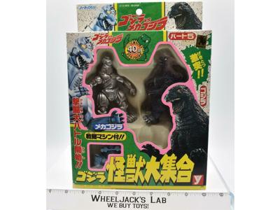 Godzilla &amp; Mechagodzilla Figure Set 1993 Yutaka Action Figure MIB NEW