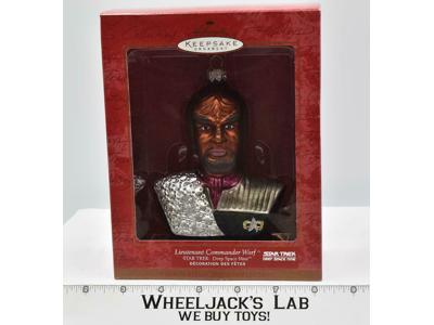 Lieutenant Commander Worf Star Trek MIB 2000 Hallmark Keepsake Ornament