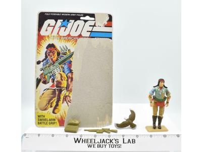 Spirit 100% Complete W/ Card V1 GI Joe 1983 Action Figure Vintage Hasbro