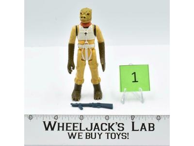 Bossk Bounty Hunter #1 100% Complete Star Wars ESB 1980 Kenner Figure NO REPRO