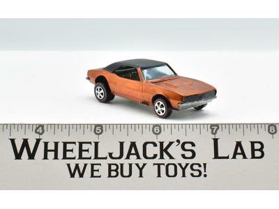 Custom Camaro Orange Restored Hot Wheels 1967 Redline Vintage RL