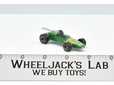 Rash 1 Green 1969 Redline Hot Wheels Mattel Vintage RL