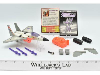 G2 Starscream 100% Complete 1993 Vintage Hasbro Transformers Action Figure