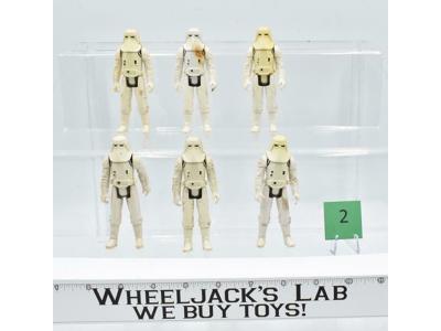 Lot of 6 #2 Star Wars 1980's Kenner Vintage Action Figures