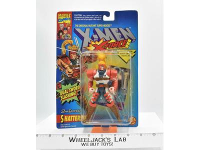 Shatterstar 2nd Edition Marvel Comics X-Men X-Force MOSC 1994 Toybiz