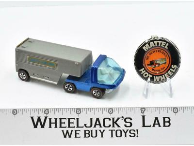The Heavyweights Moving Van Blue 1970 Redline Hot Wheels Mattel Vintage Redline