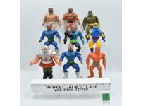 #2 Lot of 9 He-Man Masters Of The Universe Vintage 1980's Mattel Action Figures
