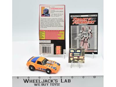 G2 Autobot Windbreaker 100% Complete 1992 Hasbro Transformers Action Figure