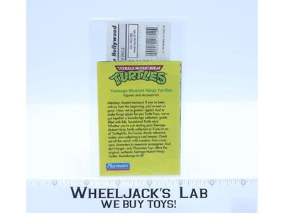 TMNT Universal Monsters Insert Universal Studios Florida Unopened