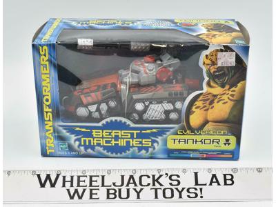 Tankor Evil Vehicon Beast Machines MISB 1999 Hasbro Transformers Action Figure