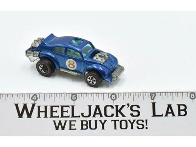 Evil Weevil Blue 1971 Redline Hot Wheels Mattel Vintage RL