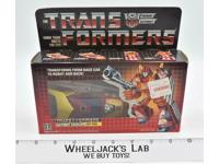 Hot Rod NEAR MINT FIG NICE BOX Metal Feet 1986 Vintage Hasbro G1 Transformers