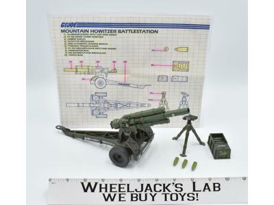 Mountain Howitzer 100% Complete 1984 GI Joe Vehicle Action Figure Vintage