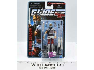 Storm Shadow Cobra Ninja G.I. Joe Pursuit of Cobra 2010 Hasbro NEW SEALED MOSC