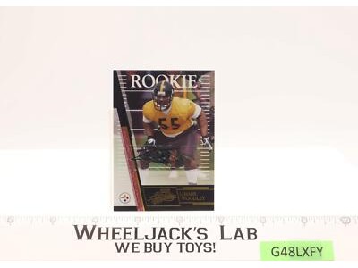 LaMarr Woodley Rookie Autographed Playoff Card 2007 Donruss Absolute Memorabilia