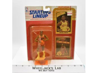 Michael Jordan Rookie Card Edition Starting Lineup 1990 NEW Kenner Action Figure