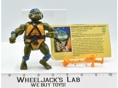Sword Slicin' Leo Teenage Mutant Ninja Turtles 1990 Playmates Action Figure