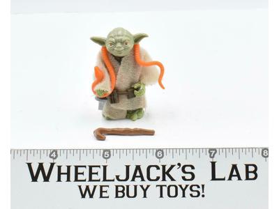 Yoda W/Orange Snake 100% Complete Star Wars ESB 1980 Vintage Kenner NO REPRO